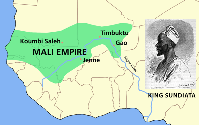 Djembe history map