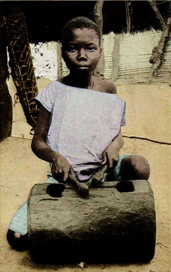 A girl playing a Krin