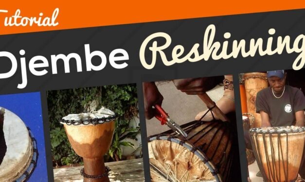 Djembe Reskinning