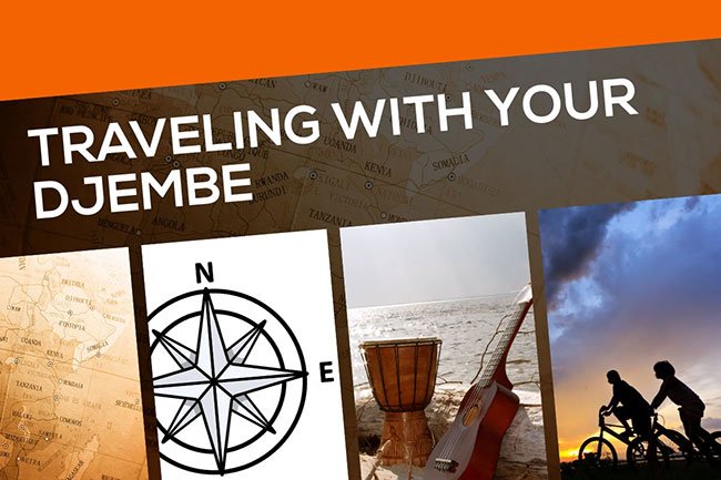 Tips for traveling with a djembe