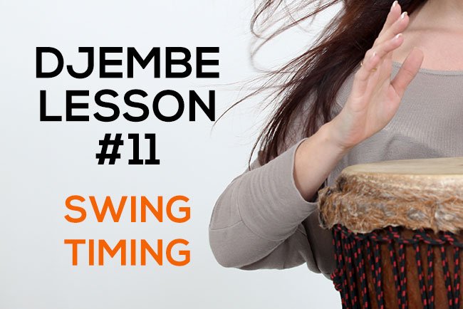 Djembe lesson - swing timing