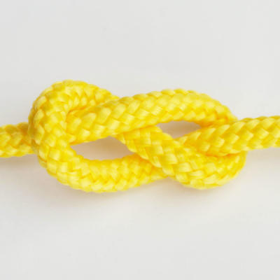 A figure 8 in bright yellow rope - Colour - Acacia Later