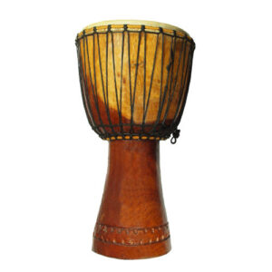 Djembe repair - rope replacement only. Completed product