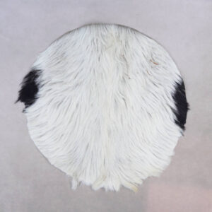 Economy Djembe Skin - 20" (508mm) Pre-cut Pakistani Goat Skin - Haired